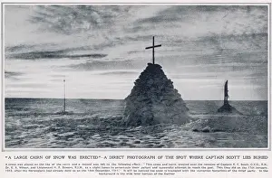Bowers: The spot where Captain Scott lies buried