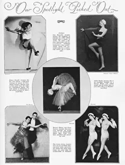 Nightclubs: Spotlight on five dancers and dance teams, 1928