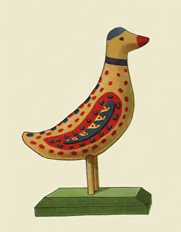Hails: Spotted Toy Bird