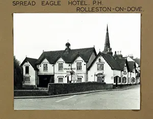Rolleston: Spread Eagle Hotel, Rolleston On Dove, Staffordshire