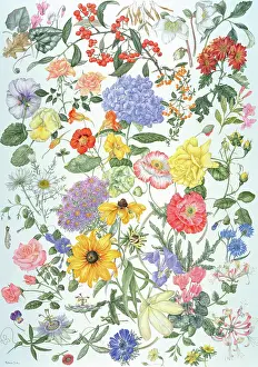 Spreads: Spreading The Year ? flower design