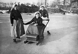 Iced: Spreewald in winter, 1906
