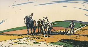 Ploughman: Spring by Adrian Hill