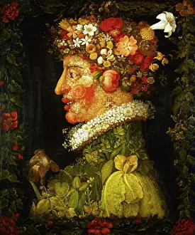 Arcimboldo: Spring, allegory