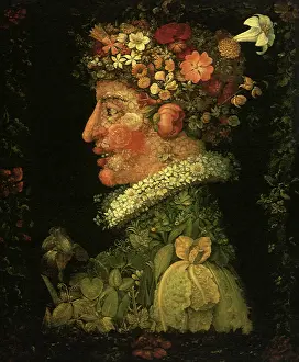 1570s: Spring, by Arcimboldi