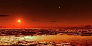 Martian: Spring arrives near the Martian polar cap