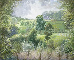 Bliss: Spring at Corkley ' landscape with trees