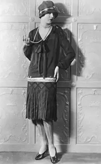 Crepe: Spring fashion, 1927