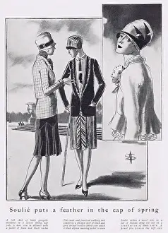 Soulie: Spring fashions, 1927