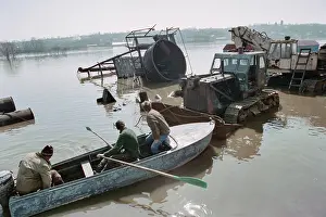 Submerged: Spring flooding in Moscow region