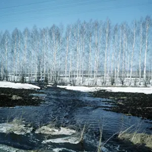 Floods: Spring Floods photo art work, 1991