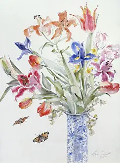 Deliss: Spring Flowers and Butterflies