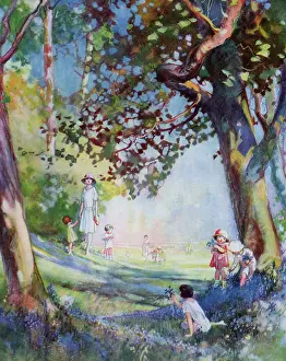 Dappled: Spring Flowers in Kew Gardens, 1926