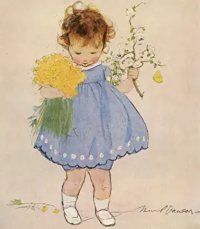 Bunch: Spring Flowers by Muriel Dawson
