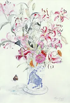 Deliss: Spring Flowers - pink flowers in vase