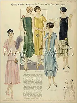 Hemlines: SPRING FROCKS MAY 1925