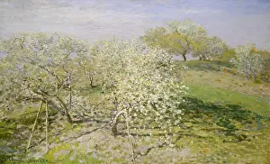 Landforms: Spring (Fruit Trees in Bloom), by Claude Monet