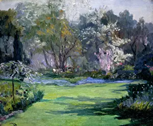 Lavery: Spring, The Garden, Villa Sylvia