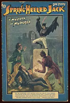 Birdmen: Spring-Heeled Jack winged monster