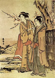 1788: Spring, by Hokusai