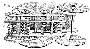 Gears: Spring - Motor - Vehicle - Transportation