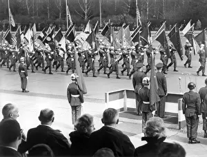 Hartel: Spring parade of the US Army in Berlin