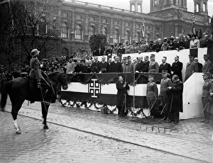 Grandstands: Spring parade of the Austrian Federal Armed Forces in Vienna