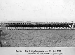 Tempelhofer: Spring parade in Berlin, 1901