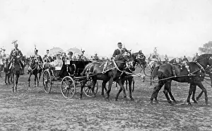 Wilhelmina: Spring parade in Berlin, 1901