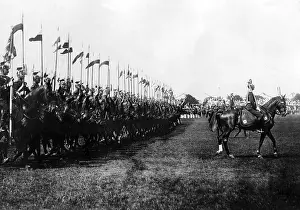 Uhlans: Spring parade in Berlin, 1913