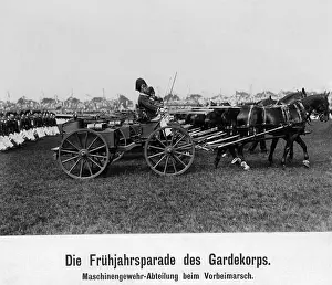 Parades: Spring parade of the Guard Corps, 1912