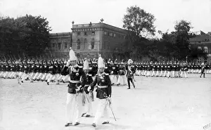 Revue: Spring parade in Potsdam, 1900