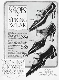 Dickins: Spring shoe styles from Dickins and Jones, Regent