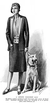 Suiting: Spring tailored suit from Bradley's, 1930