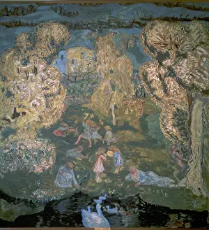 Betrothed: Spring in the Village, by Pierre Bonnard