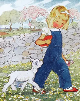 Muriel Dawson Collection: Springtime by Muriel Dawson