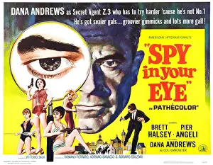 Angeli: Spy in your Eye, 1965, starring Brett Halsey