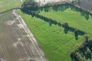 Earthwork: Square barrow cemetery, Scorborough