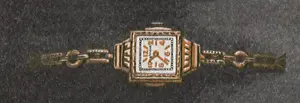 Links: Square-Bezeled Watch