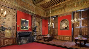 Carree: Square chamber, Chateau de Vaux-le-Vicomte, Maincy