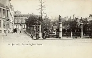Professions: Square du Petit Sablon, Brussels, Belgium