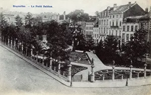 Professions: Square du Petit Sablon, Brussels, Belgium