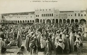 Ghardaia: The square, Ghardaia