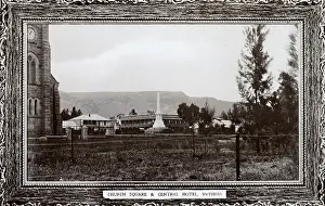 Natal: Square and Hotel, Vryheid, Natal Province, South Africa