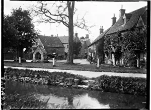 Waterscape: The Square, Lower Slaughter, Cotswold, Gloucestershire