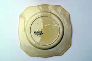 Foliate: Square plate - Give it a good ard un Bert - WWI era
