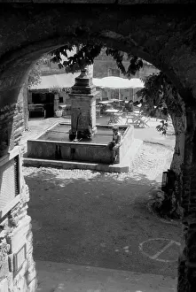 The Japics Historic Image Collection: Square in Provence, France