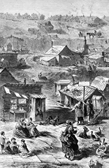 Squatters: Squatters, Central Park, NYC, 1869
