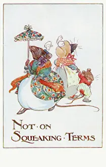 Ignoring: Not on squeaking terms