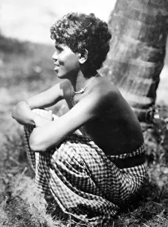 Lankan: Sri Lanka boy in the 1920s